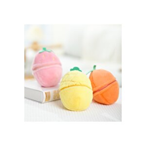 Lisanslı Meyve İçindeki Penguen Peluş Oyuncak Ananas 13 Cm – Çıkarılabilir Kılıflı