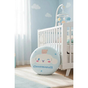 Sanrio Lisanslı Cinnamoroll Hafızalı Şekerleme Yastığı – Visco Pu Dolgulu Boyun Destekli Yumuşak Uyku Ve Dekoratif Yastık 40 Cm