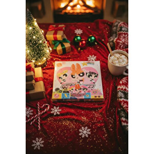 Powerpuff Girls Lisanslı Yağlı Boyama Seti – Yaratıcı Boyama Deneyimi