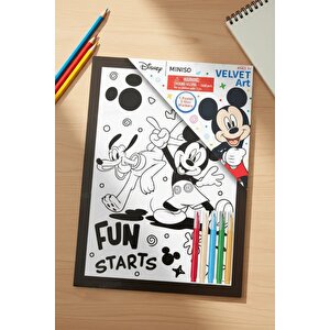 Disney Mickey Mouse Lisanslı Boyama Seti – Yaratıcı & Eğlenceli Aktivite