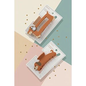 Lisanslı Dachshund Pençe Toka – Sevimli Hayvan Serisi 12,5 Cm