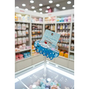 Sanrio Lisanslı Cinnamoroll Renkli Kıska Toka – Işıltılı Ve Dayanıklı Akrilik Saç Aksesuarı