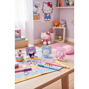 Sanrio Lisanslı Hello Kitty Ve Arkadaşları Sweet Factory Serisi Figürlü Saç Tokası