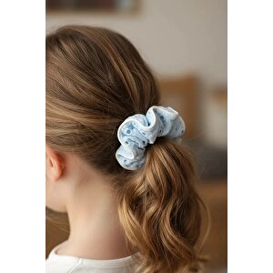 Lisanslı Fashion Serisi Düz Renk Dantel Saç Lastiği 13 Cm