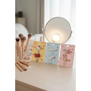 Hello Kitty Lisanslı Saç Tokası (2 Adet) – Sallantılı Figürlü & Şık Set