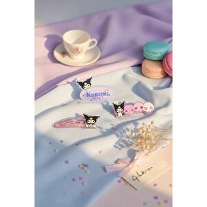 Hello Kitty Lisanslı Saç Tokası (3 Adet) – Renkli Figürlü & Pratik Sabitleyici
