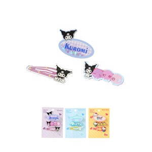 Hello Kitty Lisanslı Saç Tokası (3 Adet) – Renkli Figürlü & Pratik Sabitleyici