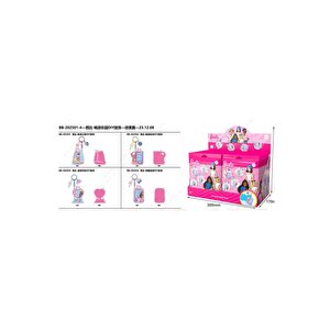 Barbie Lisanslı Kendin Yap Sallanan Eğlenceli Figürlü Anahtarlık Ve Çanta Süsü Seti - Sürpriz Blind Box
