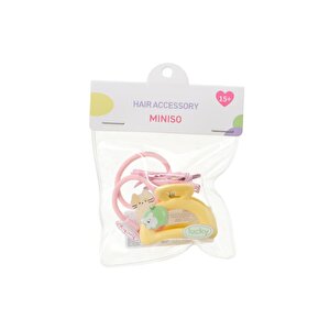 Lisanslı In-bag Saç Aksesuarları Seti 5’li – Çanta Boy 4 Cm