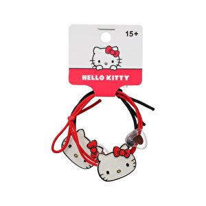 Hello Kitty Lisanslı Saç Tokası (2 Adet) – Saç Yıpratmayan Esnek Tasarım