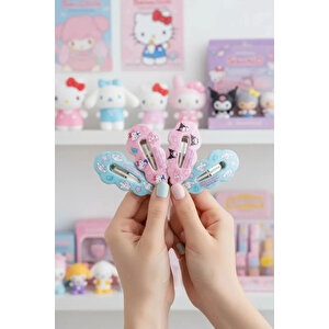 Sanrio Lisanslı Hello Kitty Ve Arkadaşları Sweet Factory Serisi Renkli Saç Tokası
