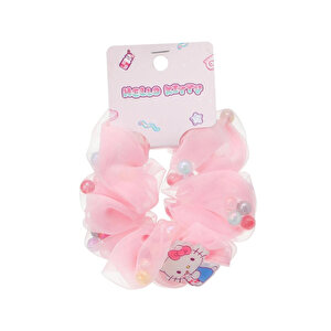 Hello Kitty Lisanslı Tatlı Fabrika Saç Tokası – Tül Detaylı & Yumuşak Tasarım