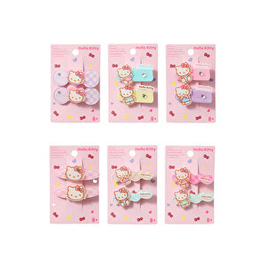Hello Kitty Lisanslı Saç Tokası – Canlı Renkli & Figürlü Saç Aksesuarı