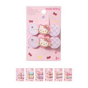 Hello Kitty Lisanslı Saç Tokası – Canlı Renkli & Figürlü Saç Aksesuarı