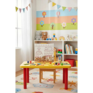 Lisanslı Kapibara Serisi Çerçeveli Boyama Seti 25 Cm – Dekoratif Boyama Kit