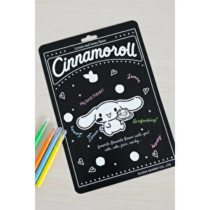 Sanrio Lisanslı Cinnamoroll Boyama Seti – Limon Bal Temalı Kalem İçerikli Koleksiyonluk Çocuk Aktivite Seti 27 Cm