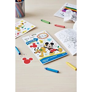 Disney Mickey Mouse Lisanslı Boyama Çantası Eğitici Set 21.8 Cm
