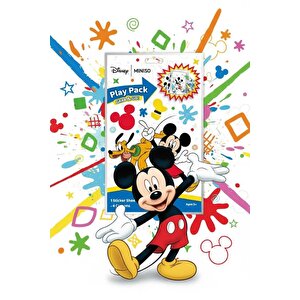 Disney Mickey Mouse Lisanslı Boyama Çantası Eğitici Set 21.8 Cm