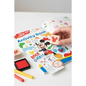 Disney Mickey Mouse Lisanslı Damga Ve Çizim Seti İnteraktif Aktivite 22.2 Cm