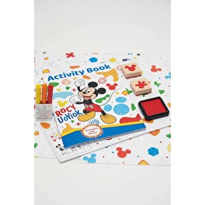 Disney Mickey Mouse Lisanslı Damga Ve Çizim Seti İnteraktif Aktivite 22.2 Cm