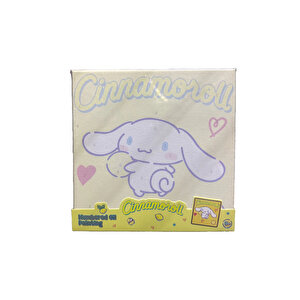 Sanrio Lisanslı Hello Kitty Ve Arkadaşları Numaralı Yağlıboya Tablo Seti – Çam Çerçeveli Tuval Ve Akrilik Boya İçerikli Hobi Seti 20x20 Cm