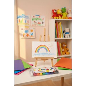 Lisanslı Polka Dot Pastel Marker Seti 12 Renk – Yumuşak Tonlar