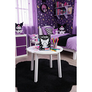Sanrio Lisanslı Kuromi Boyama Seti – Sihirli Parti Velvet Art