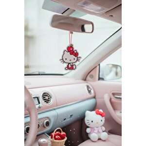 Hello Kitty Lisanslı Elma Koleksiyonu Kokulu Süs – Askılı Araç & Dolap Kokusu