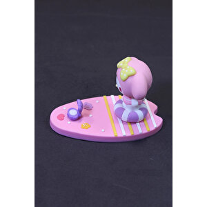 Sanrio Lisanslı Yaz Serisi My Melody Sahil Temalı Masa Üstü Telefon Tutucu Ve Tablet Standı