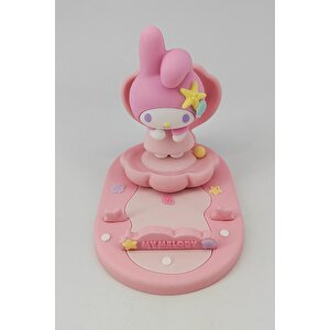 Sanrio Lisanslı Okyanus Hazinesi Serisi My Melody Masa Üstü Telefon Tutucu 11 Cm