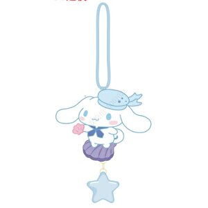 Sanrio Lisanslı Yaz Serisi Cinnamoroll Araba Süsü – Yıldız Temalı Dekoratif Araç Aksesuarı