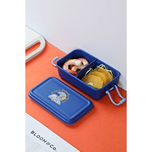 Disney Zootropolis Lisanslı Retro Yemek Kabı 500 Ml – Mavi & Bölmeli Tasarım