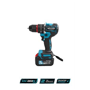 Profesyonel 21v Matkap Hilti Taşlama Somun Sıkma Testere 5'lı Se