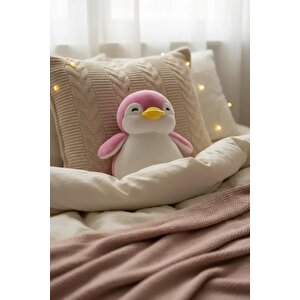 Lisanslı Küçük Mini Kalem Peluş Oyuncak (koyu Pembe) - 17 Cm