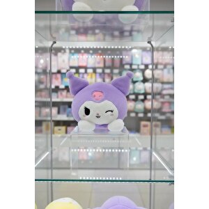 Sanrio Lisanslı Kuromi Peluş Oyuncak 35 Cm – Yatar Pozisyon Magic Party Koleksiyonu