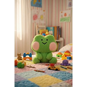 Lisanslı Minini Koleksiyonu Kurbağa Peluş Oyuncak 33 Cm (lenini) – Yumuşacık Sevimli Tasarım