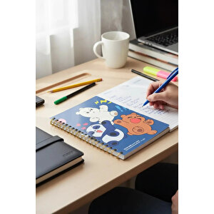 We Baby Bears Lisanslı A5 Telli Defter - 64 Yaprak