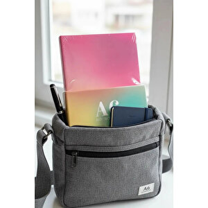 Lisanslı Aurora Serisi 5'li Renkli Defter Seti - 32 Yaprak Pastel Tasarımlı A6