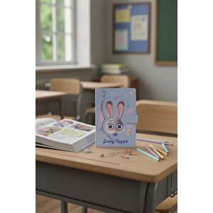 Disney Zootropolis Lisanslı A5 3d Figürlü Manyetik Defter Judy Hopps 20.5 Cm