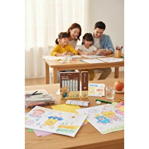 Lisanslı Butterbear Serisi 12 Renk Yumuşak Uçlu Marker Seti 15.5 Cm