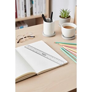 Lisanslı Basic Serisi Şeffaf Cetvel 30 Cm – Geniş Ölçüm Kırtasiye Ürünü