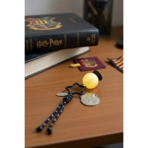 Harry Potter Lisanslı Çinko Alaşımlı Platform 9¾ Anahtarlık – Dayanıklı & Şık