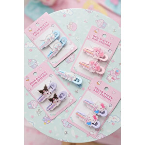 Sanrio Lisanslı Hello Kitty Boncuklu Toka – Renkli Karakter Tasarım 11 Cm