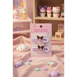 Sanrio Lisanslı Hello Kitty Boncuklu Toka – Renkli Karakter Tasarım 11 Cm