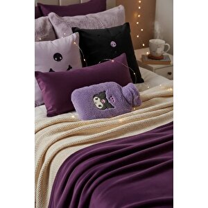 Sanrio Lisanslı Kuromi Sıcak Su Torbası – Sevimli Karakterli Ev Yaşam Rahatlama Örtüsü