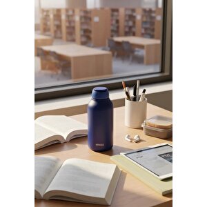 Lisanslı Minimalist Isı Yalıtımlı Şişe 500 Ml – Mavi