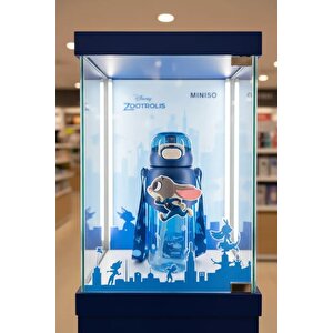 Disney Zootropolis Lisanslı Judy Polis Memuru Tritan Matara – Askılı Ve Sızdırmaz Çocuk Matarası 20.6 Cm
