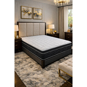 Crown Pocket Yaylı Omurga Destekli Gizli Pedli Yatak (25 Cm) 90x190 cm