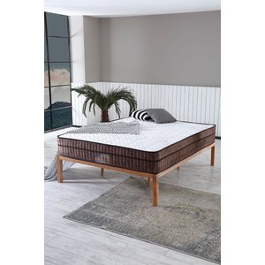 Bamboo Rüyası Ultra Ortopedik Gizli Pedli Yaylı Yatak (22 Cm) 100x200 cm