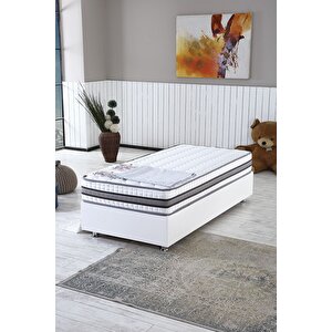 Nano Full Ortopedik Yaylı Yatak Ölçü Seçenekli, Çift Taraflı Kullanım (20 Cm) 80x180 cm